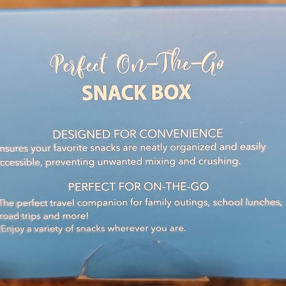 CWC ABC Colorful Snack Organizer Box - Picture 5 of 6